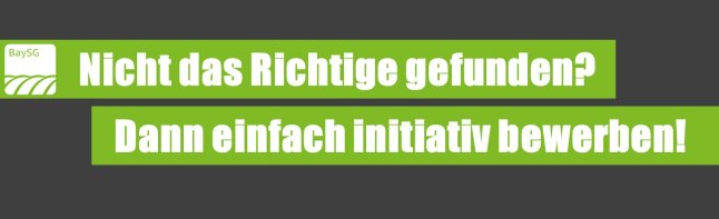 Schriftzug "Initiativ bewerben"