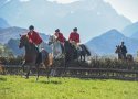 Bergpanorama und Jagdsprung