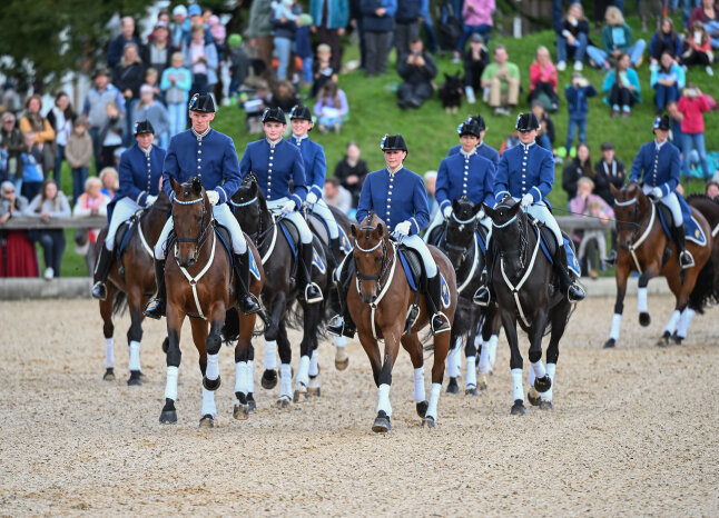 2025-09-23 Schwaiganger Gestütsschau 25 Quadrille