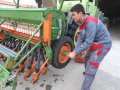 Pflanzenbau Ausbildung Abdrehen Drillmaschine
