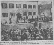Geschichte Eröffnungsfeierlichkeiten Presse