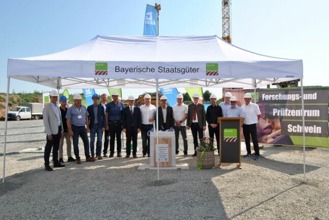 FPZ Grundsteinlegung Ställe 29.08.2024